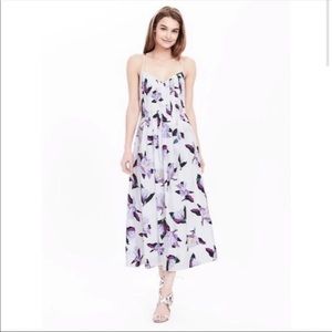 Banana Republic floral ankle length dress